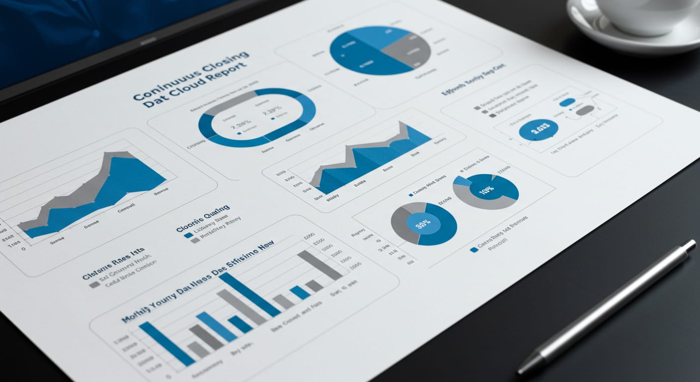 Gráfico mostrando la reducción de días en el cierre de mes con NetSuite