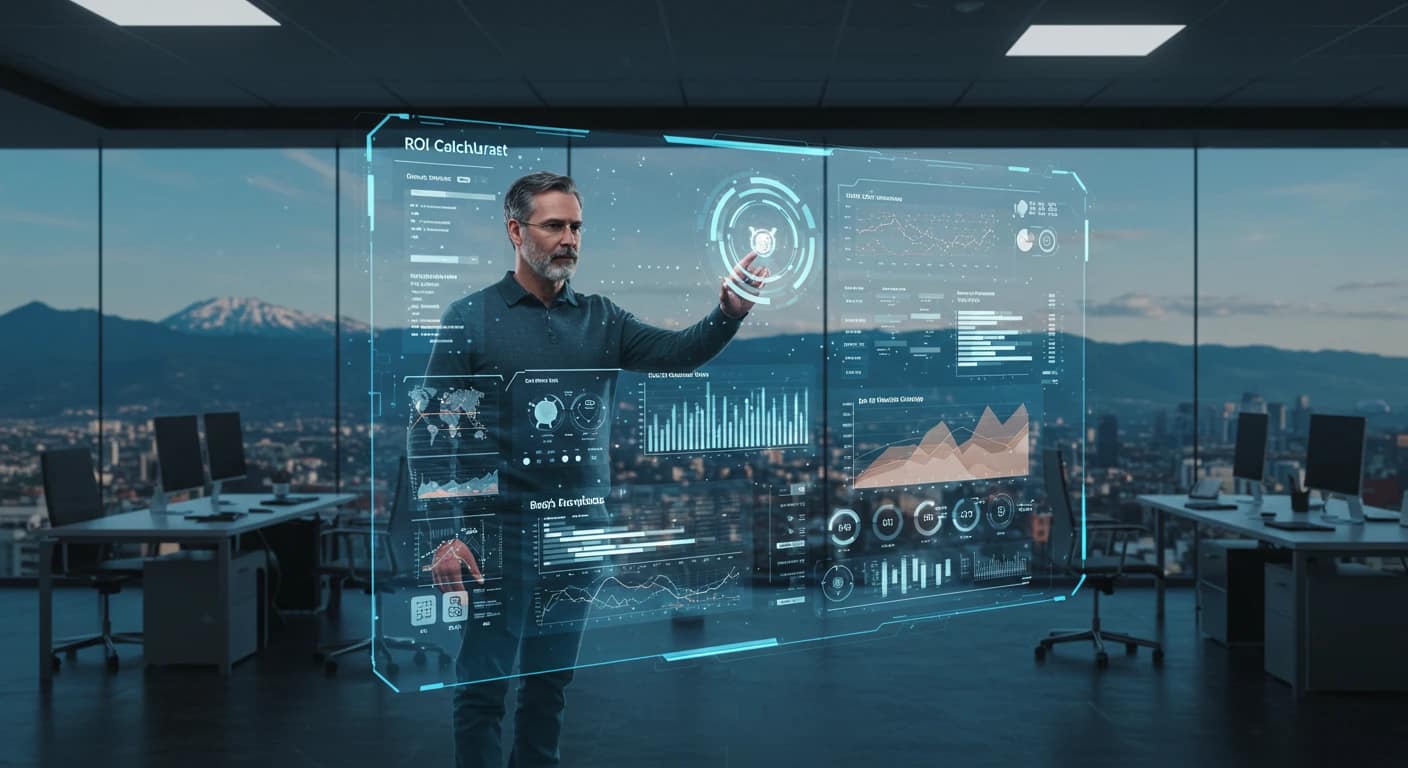 Dashboard de la Calculadora de ROI de 2win.cl con KPIs financieros