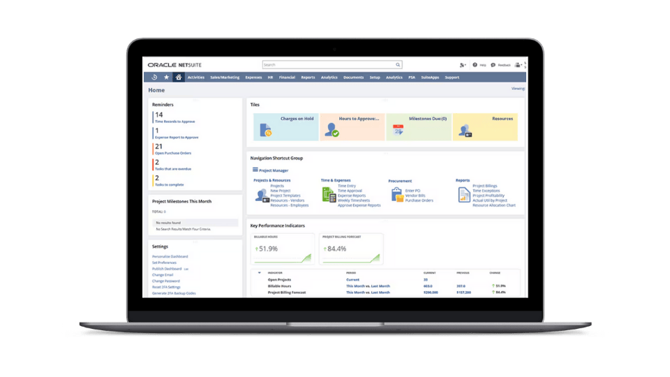 NetSuite Project Management